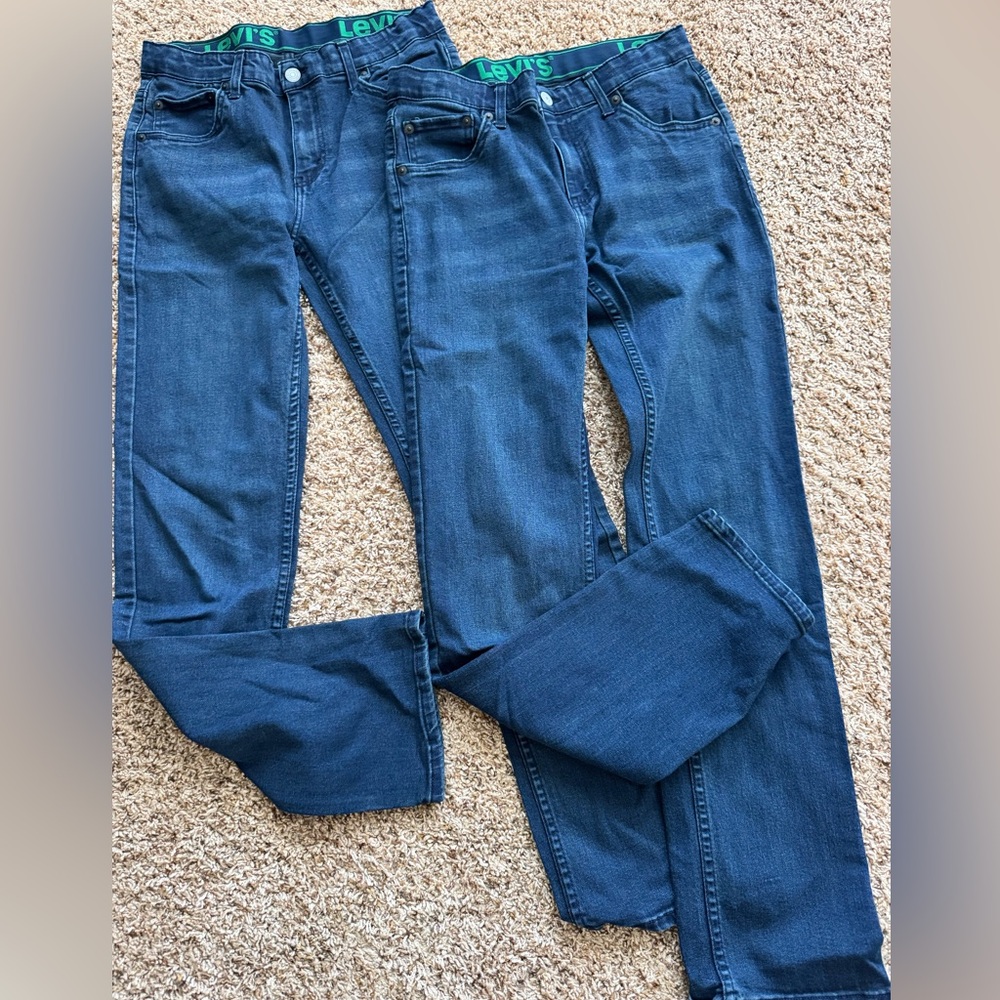 Levi 511 (2 pairs, size 16 reg)